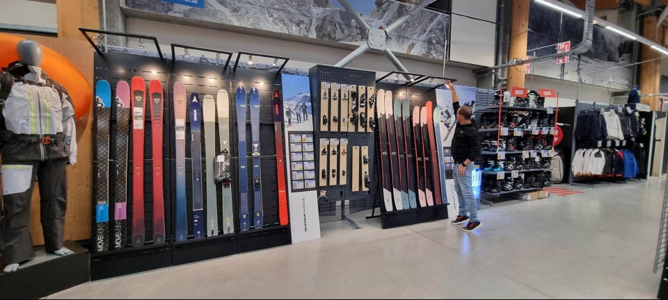 Showroom Ski Decathlon Passy 6