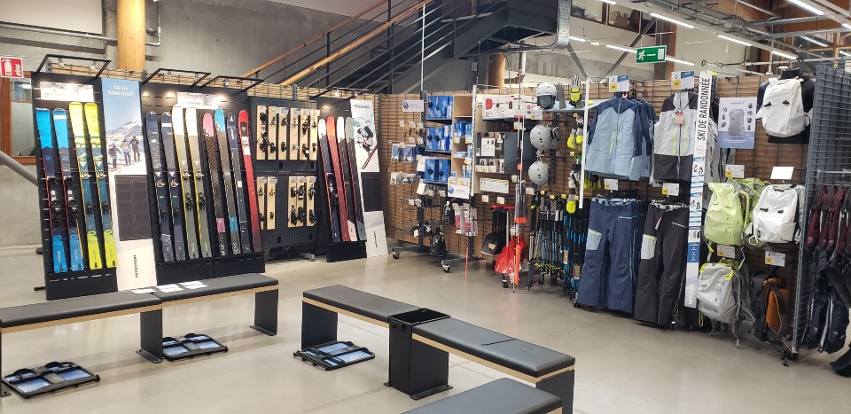 Implantation skis Decathlon