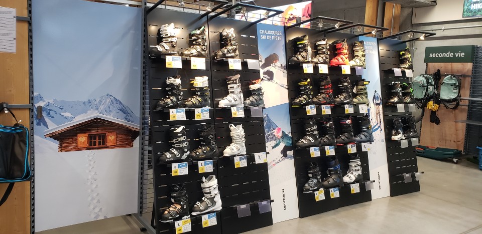 Implantation skis Decathlon