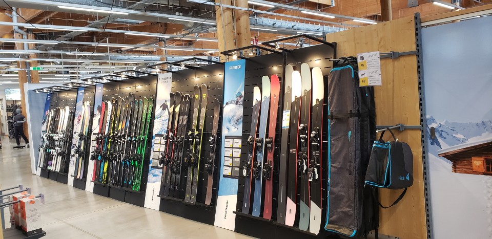 Implantation skis Decathlon