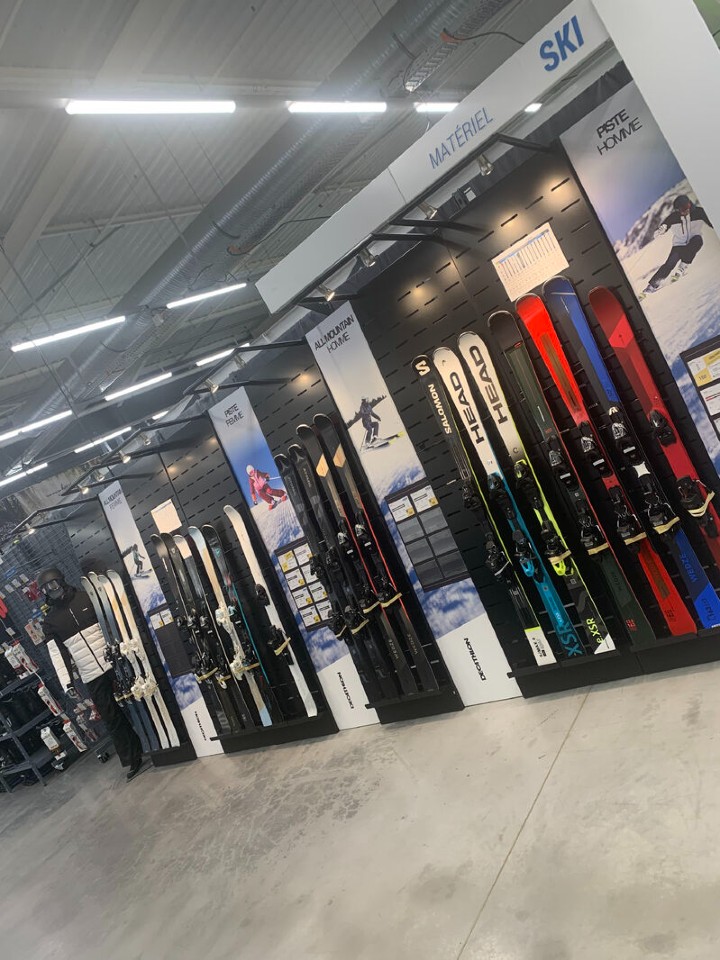Implantation skis Decathlon