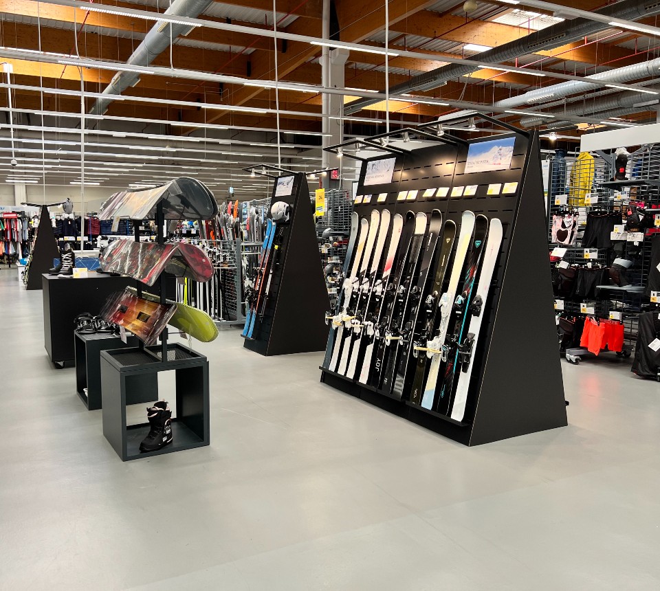 Implantation skis Decathlon