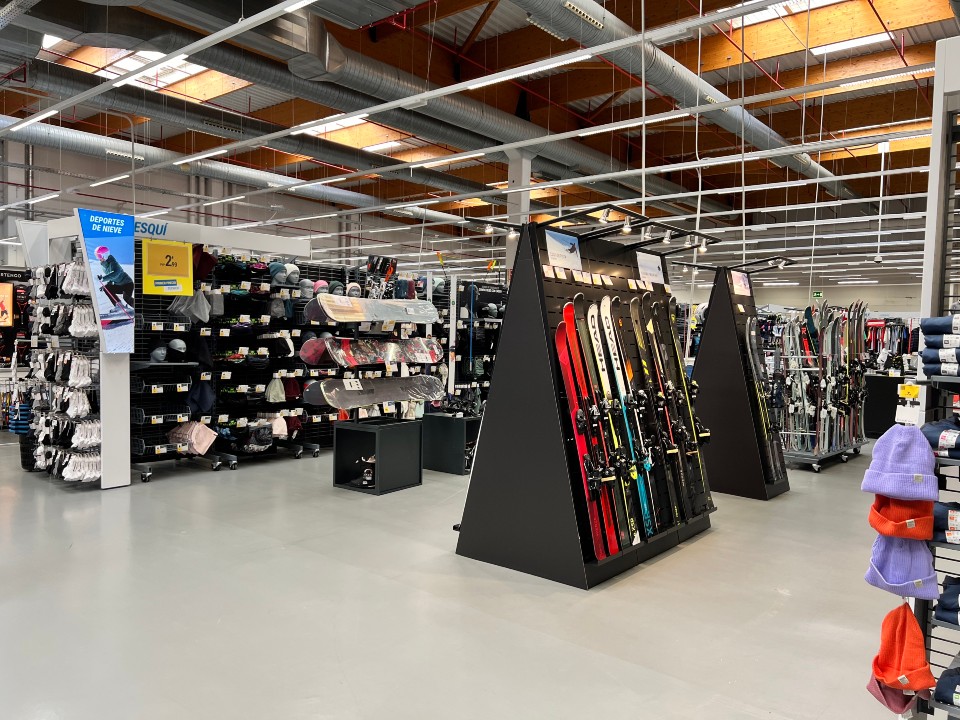 Implantation skis Decathlon