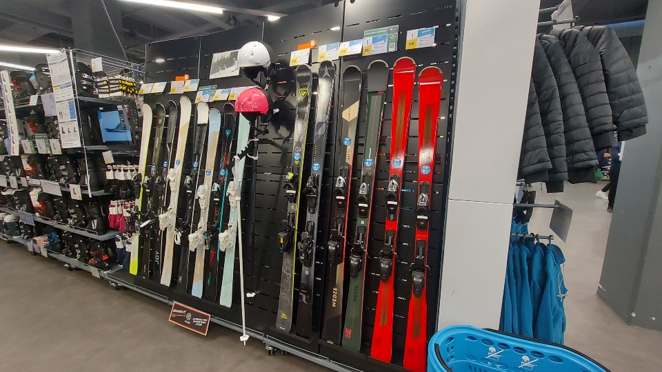 Implantation skis Decathlon